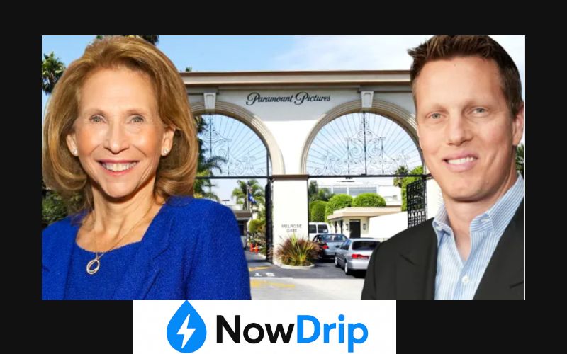 David Ellison and Shari Redstone in a high-stakes media moment