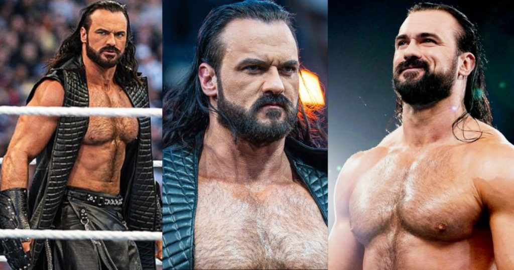 Drew McIntyre inside a WWE ring