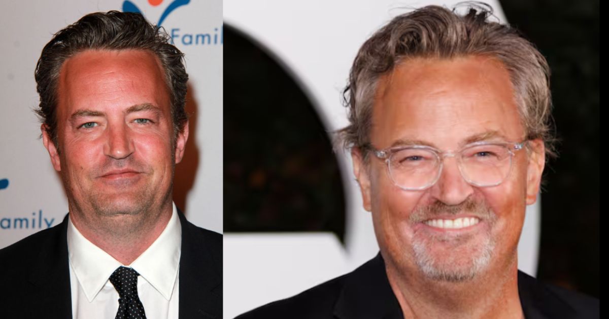 Image of Matthew Perry smiling during a red carpet event