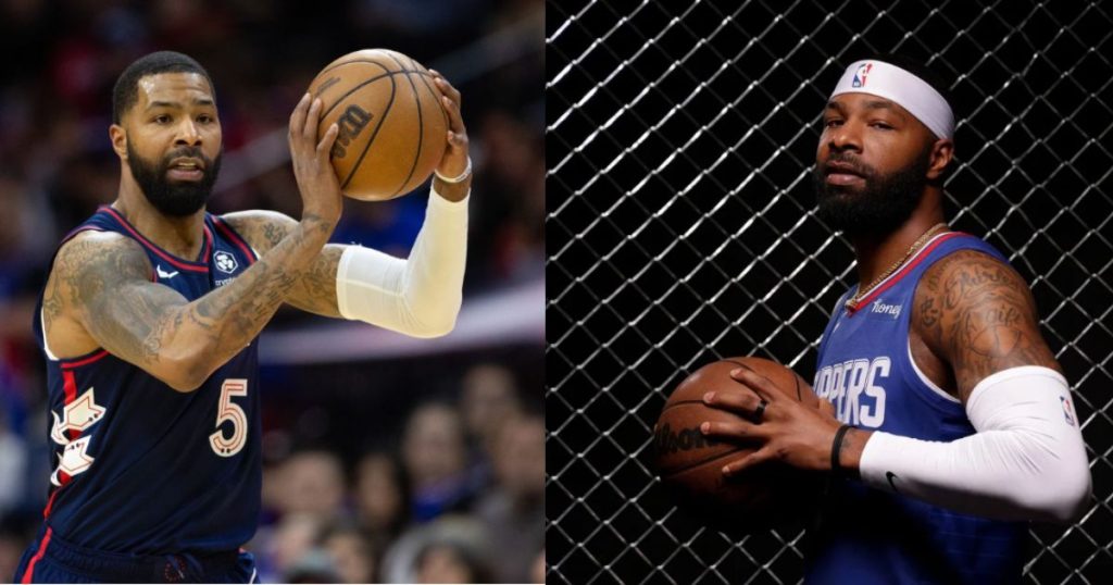 Marcus Morris Sr. in action during an NBA game