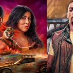 Twisted Metal Season 2 promotional poster featuring characters on armored vehicles