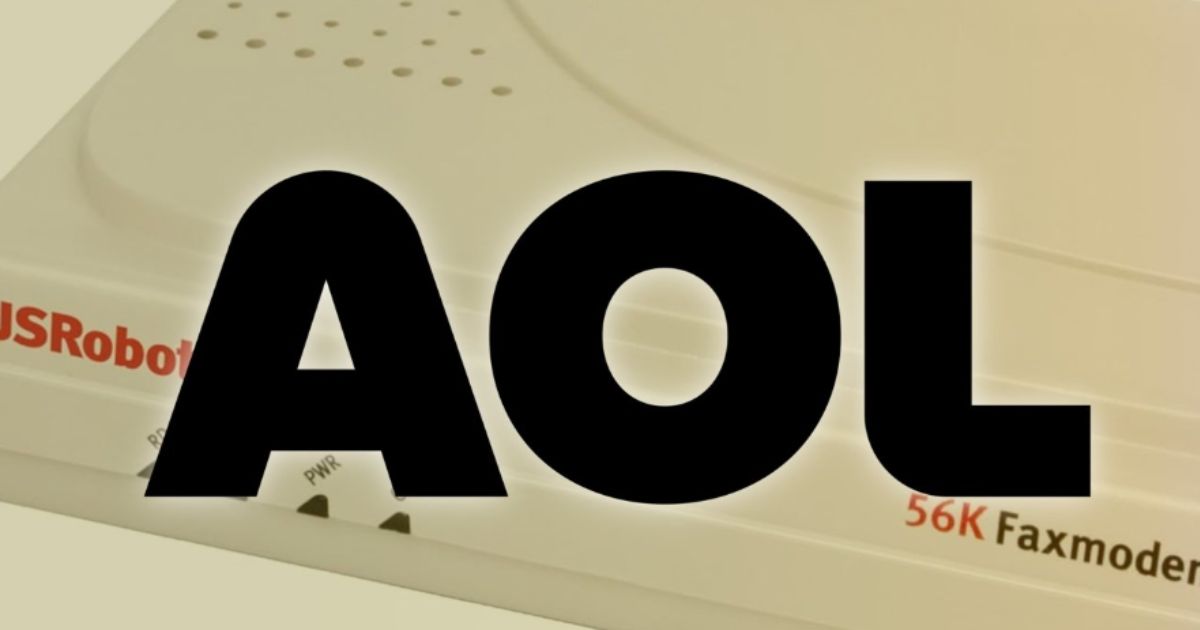 Retirement of AOL dial-up modem sound and nostalgic interface in 2025