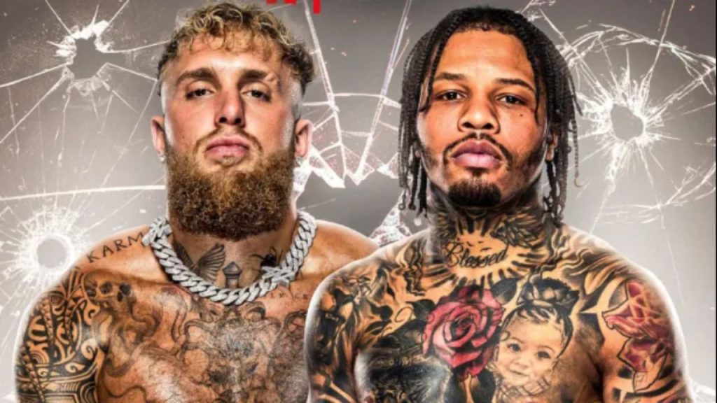 Jake Paul and Gervonta “Tank” Davis face off with Atlanta skyline and Nov. 14 date