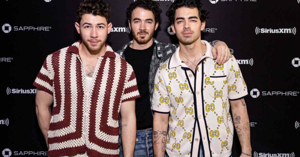 Jonas Brothers performing live at MetLife Stadium 2025