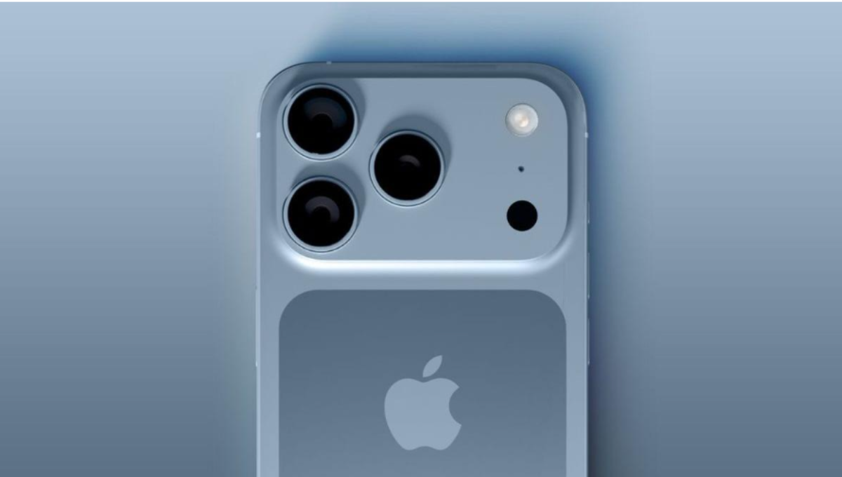iPhone 17 Pro product shot on a desk beside a calendar marked for September 9, 2025
