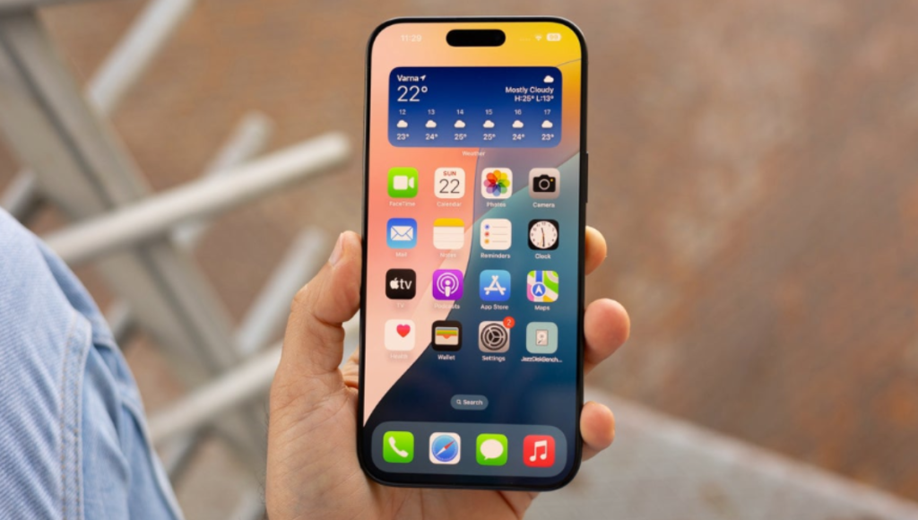 iPhone 17 Pro product shot on a desk beside a calendar marked for September 9, 2025