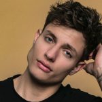 Matt Rife performing stand-up onstage in 2025