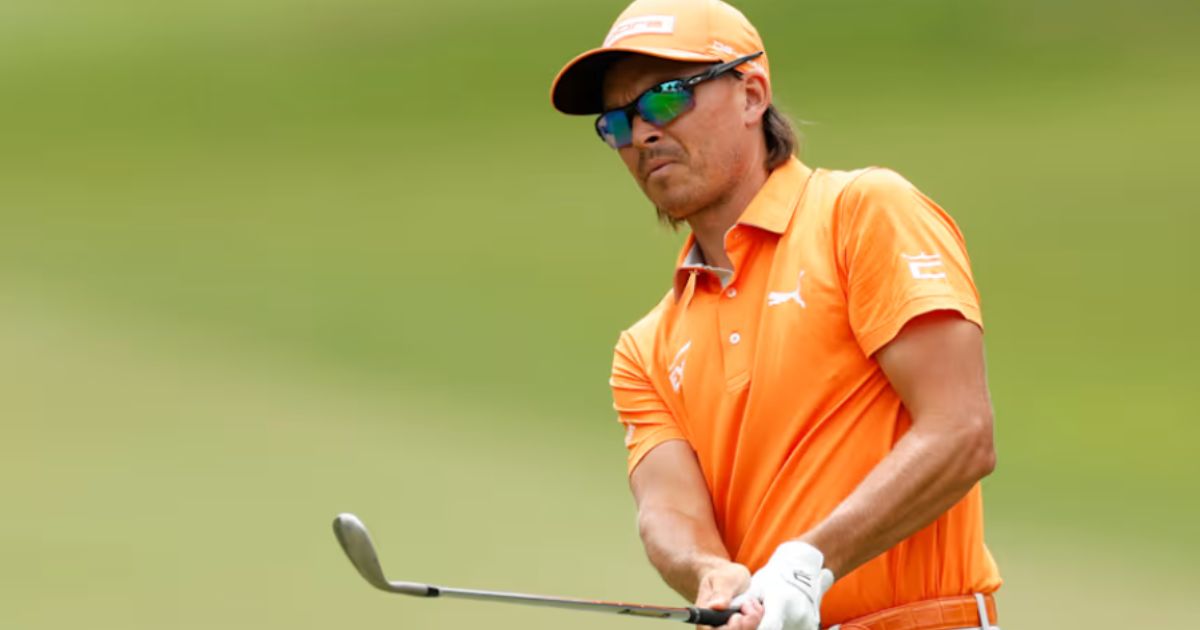 Rickie Fowler competing at the FedEx St. Jude Championship 2025