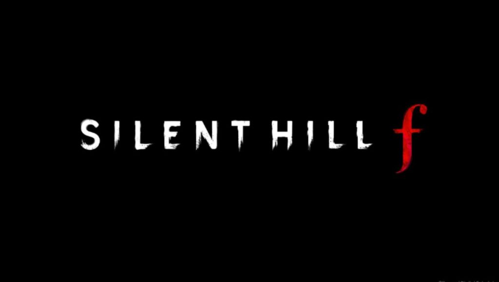 Silent Hill f key art showing a 1960s Japanese street consumed by red fungus-like tendrils