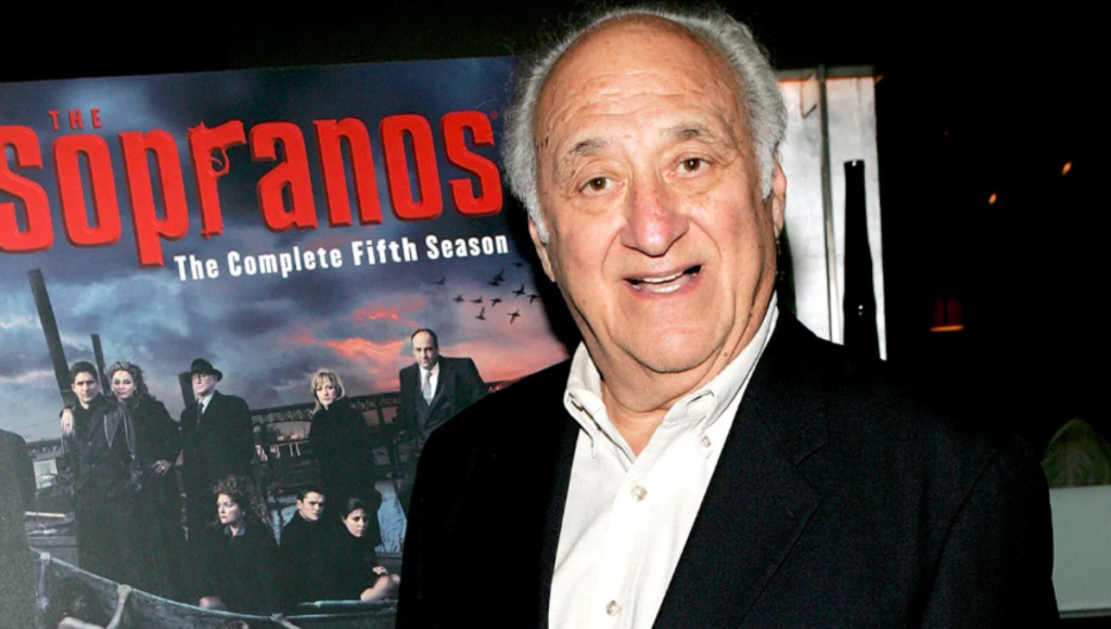 Jerry Adler as Hesh Rabkin in a contemplative pose from HBO’s The Sopranos