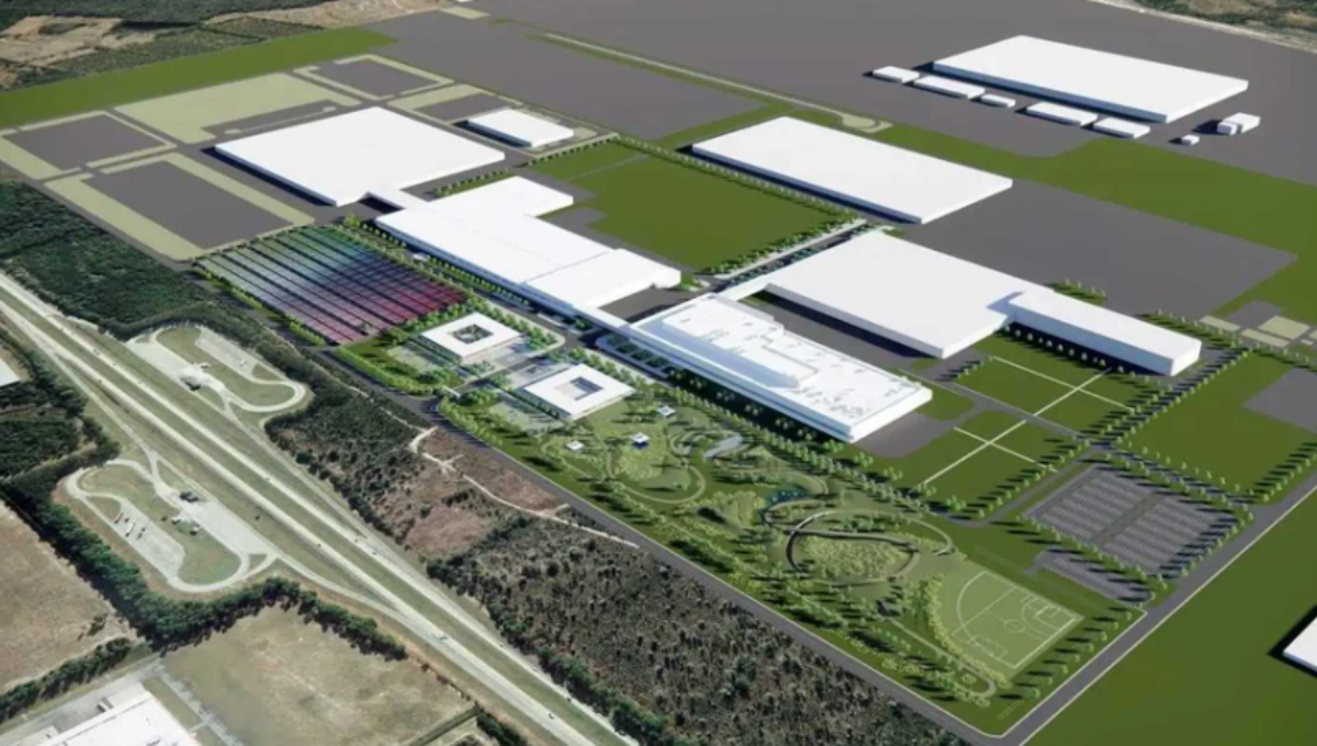 Hyundai plant Georgia EV assembly line at the Metaplant near Savannah