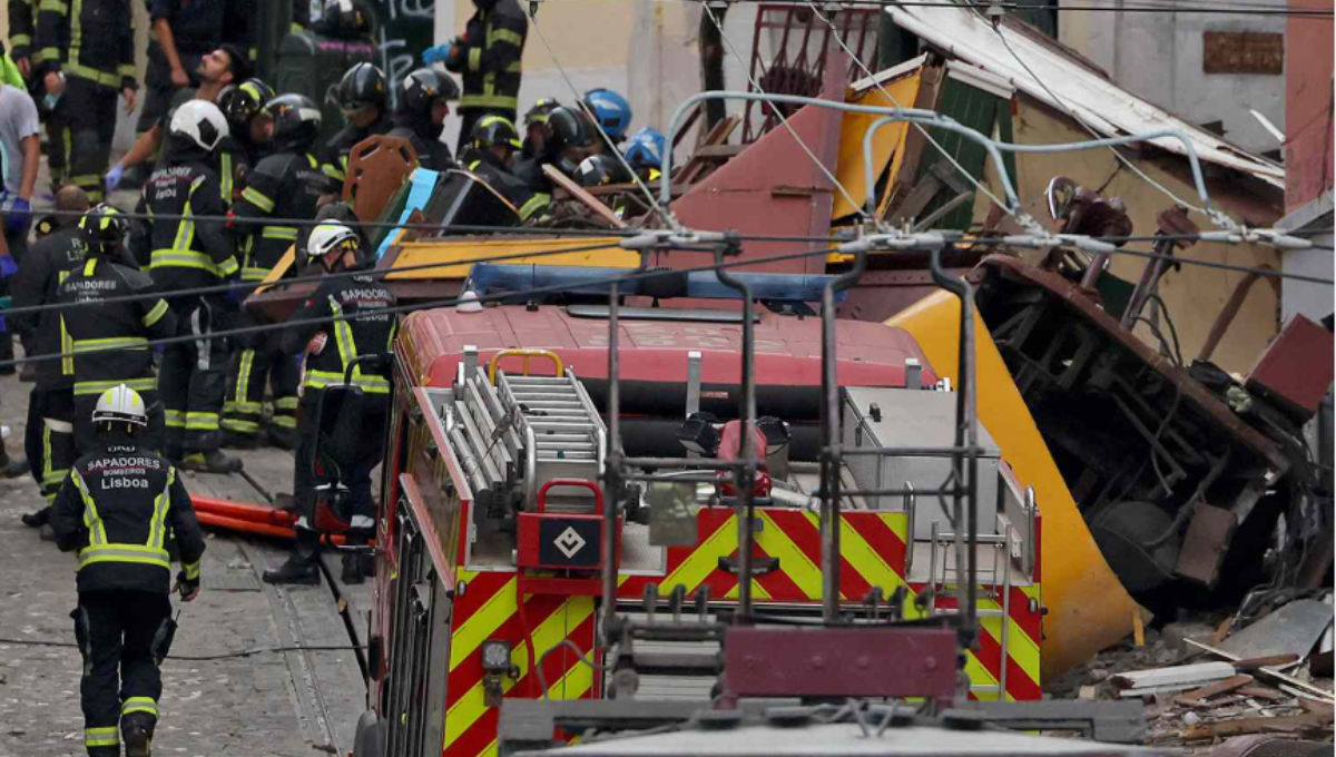 Lisbon Funicular Crash