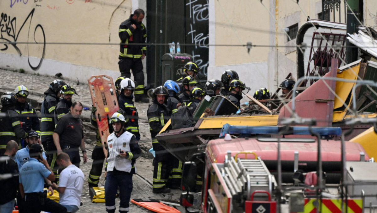 Lisbon Funicular Crash