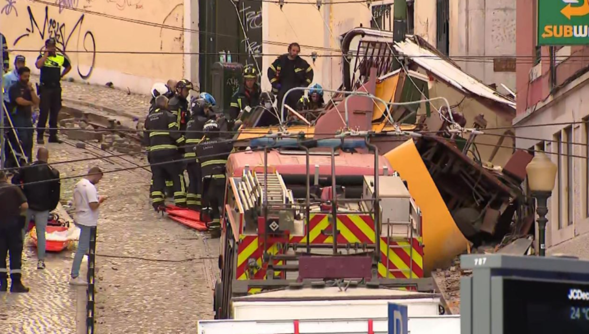 Lisbon Funicular Crash